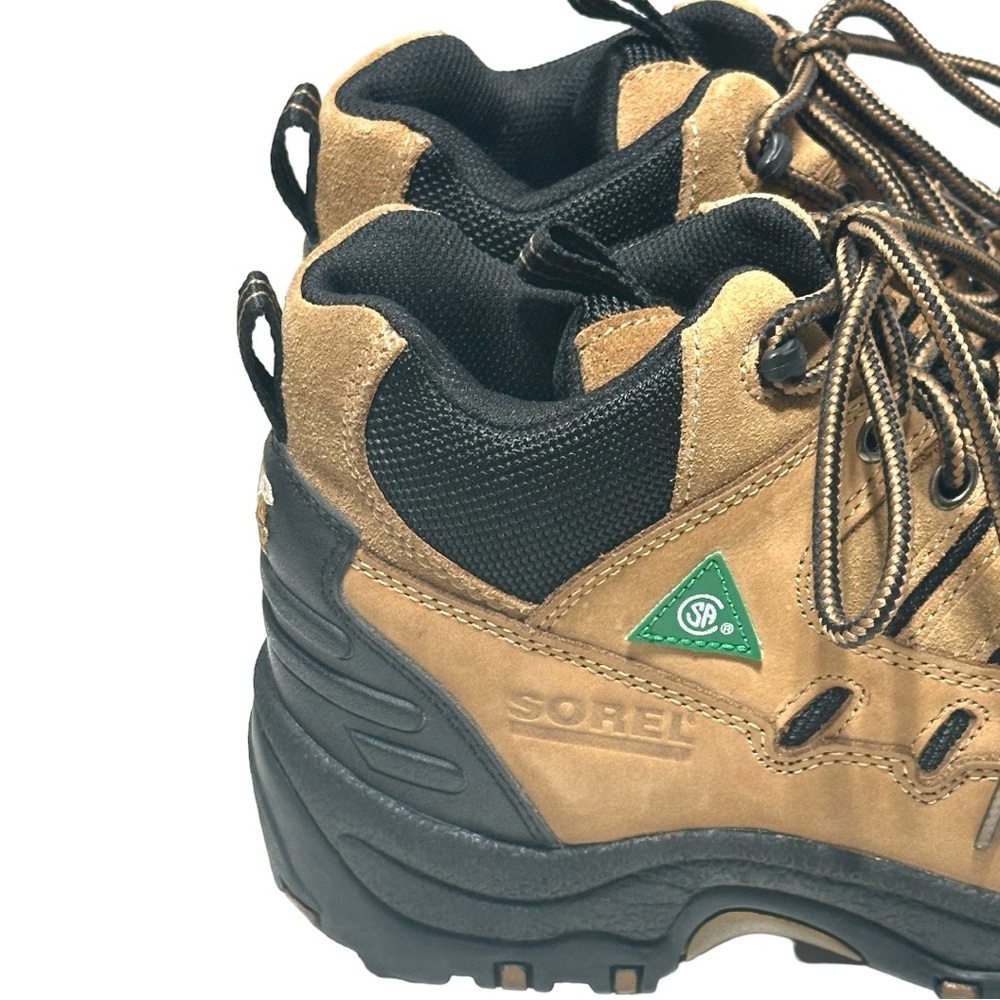 Sorel Lennox Hybrid Tan and Black X-Treme Sport Waterproof Unisex Hiking Boots - Picture 13 of 14